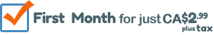1 Month for just $1